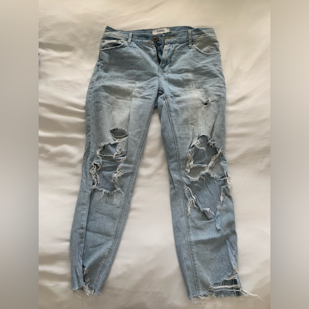 Pistola high waisted relaxed jeans